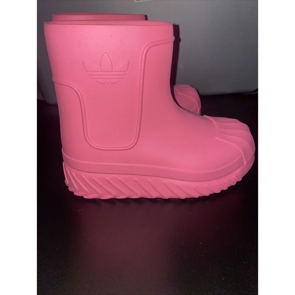 Adidas Adifom Pink Superstar (SST)  Womans Boots Size 7.5 - Picture 4 of 7